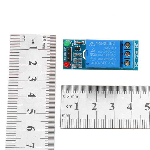 Picture of 1 Channel 12V Relay Module with Optocoupler Isolation Relay High Level Trigger For Arduino