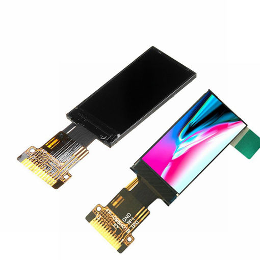 Picture of 0.96 Inch HD RGB IPS LCD Display Screen SPI 65K Full Color TFT  ST7735 Drive IC Direction Adjustable