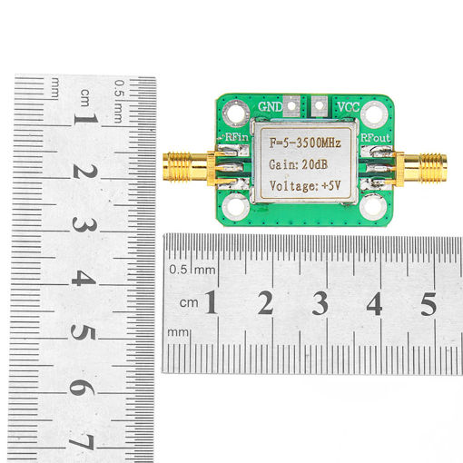 Picture of 0.1-2000MHz RF Amplifier Wideband High Gain 30dB Low Noise Amplifier LNA Broadband Module Receiver