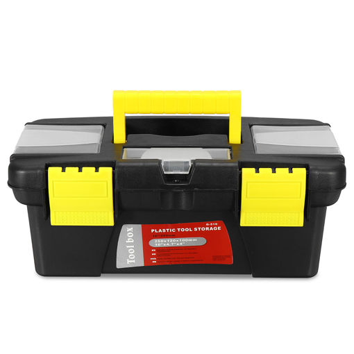 Picture of 10 Inch Multifunctional Tool Box Portable Plastic Storage Toolbox